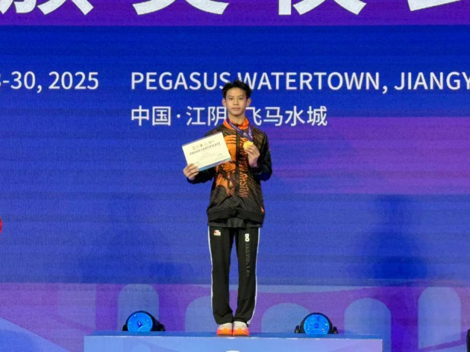 2025亚洲青少年武术赛| 李让膺双金得主 大马4金6银7铜收官