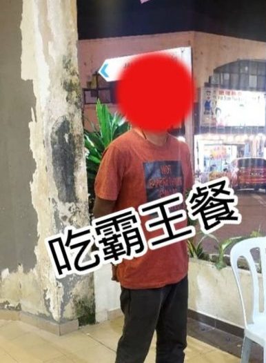 吃RM242霸王餐逃跑被抓 店家提醒同行:他有前科!
