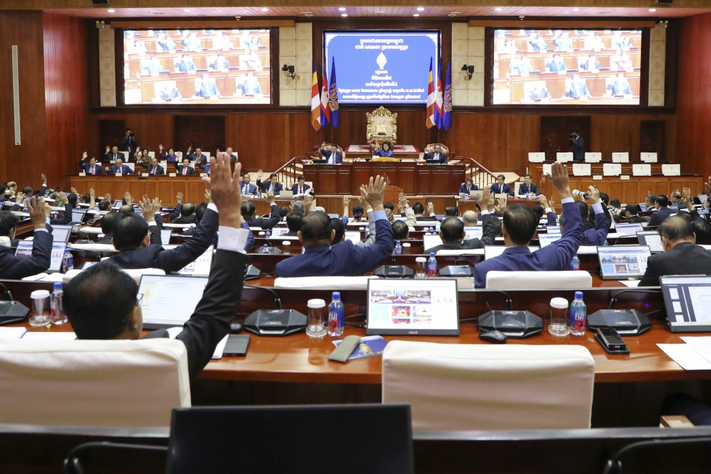 柬埔寨国会通过修宪 授权立法褫夺叛国者公民身份