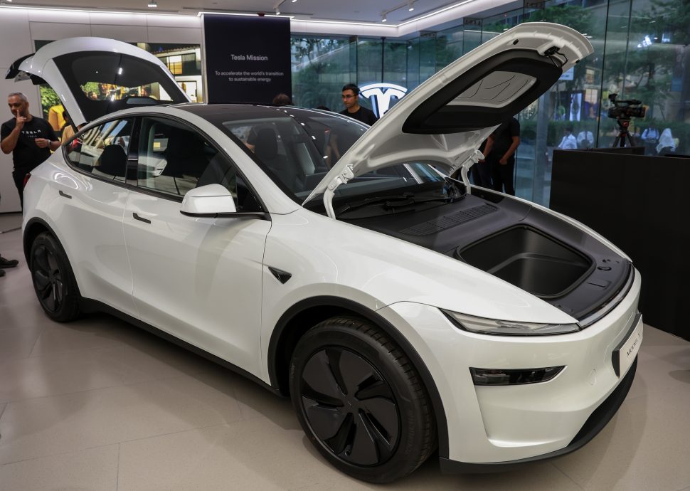 设于金融之都孟买 Tesla在印度首间展示厅开幕