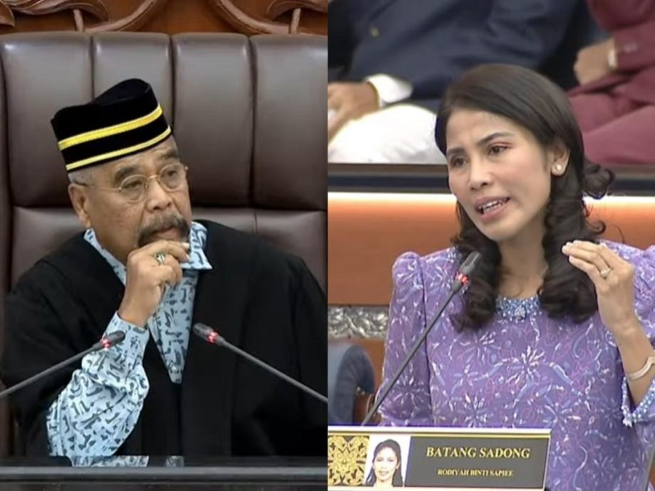 国会轻松一幕/ 罗迪雅妙语惹笑全场 一句赞美让副议长“心都融化了”