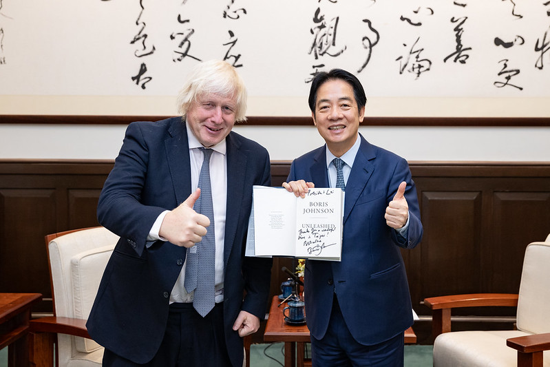 约翰逊访台 中使馆促停助长台独势力气焰