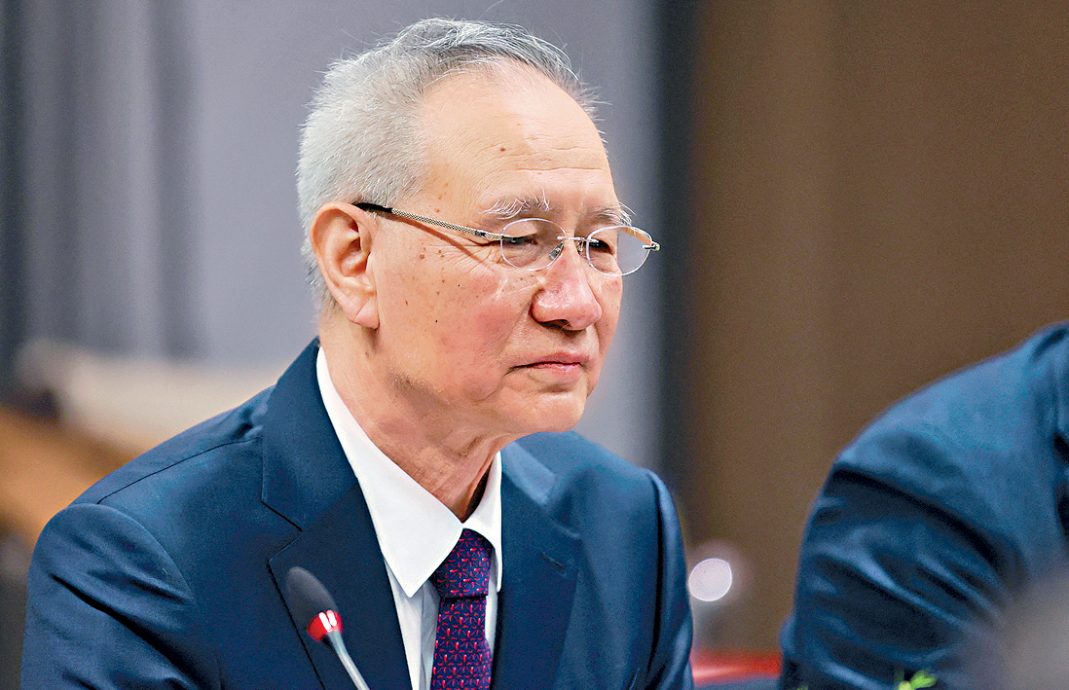 过去一年鲜少露面 中国前副总理刘鹤会见美企代表团