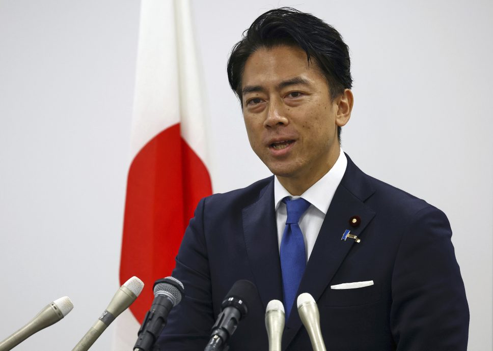 日本自民党总裁选举开跑 小泉高市支持度领先