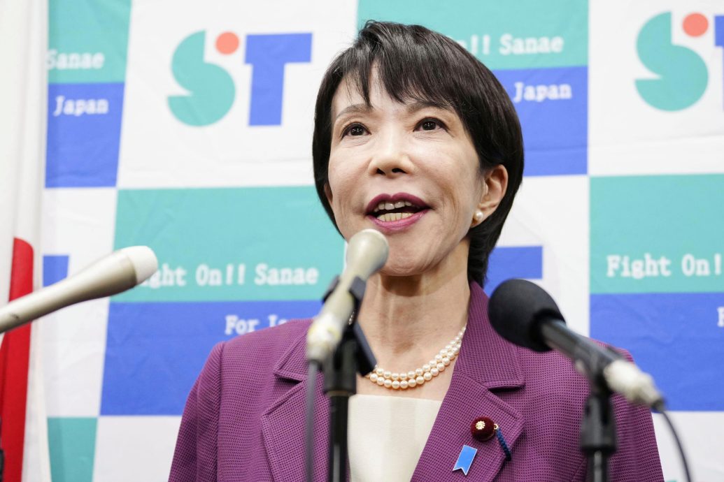 日本自民党总裁选举开跑 小泉高市支持度领先