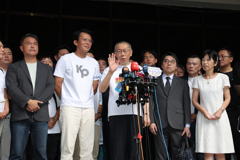 柯文哲交保后发文誓言决不投降 点赞超5万