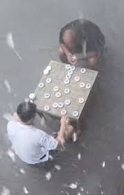棋盘就是他的世界 4小时暴雨若等闲