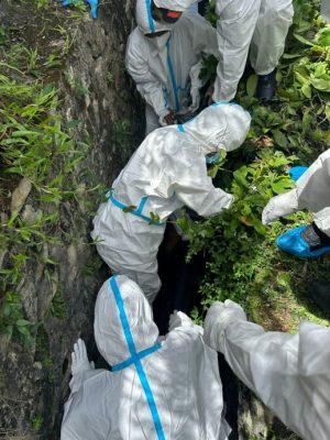 73岁老翁卧尸沟渠 消拯队出动协助移出遗体