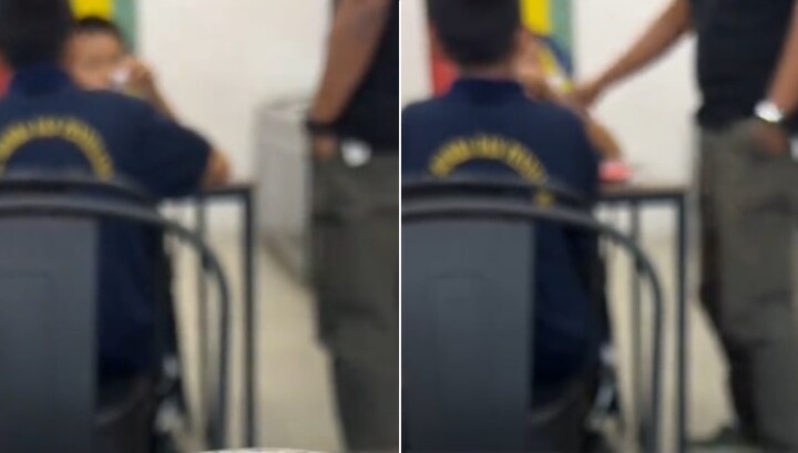 视频|丈夫掉钱被男学生提醒捡起 拾金不昧与礼貌获网民点赞