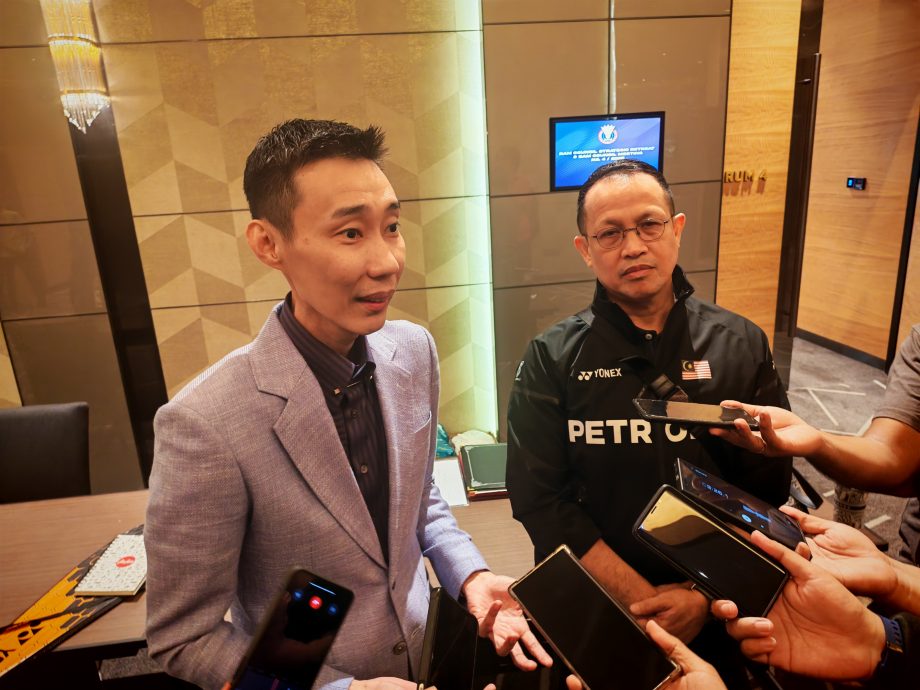 受委羽总绩效委员会主席 李宗伟:我非神但会尽力而为