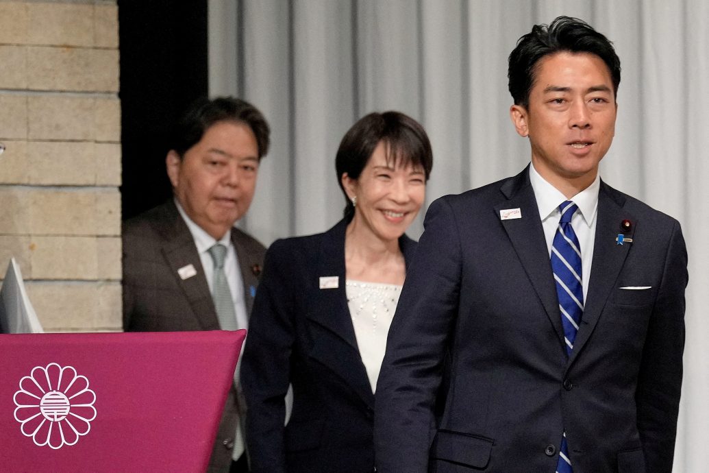 自民党总裁选举三强相争今展开 结果下午出炉