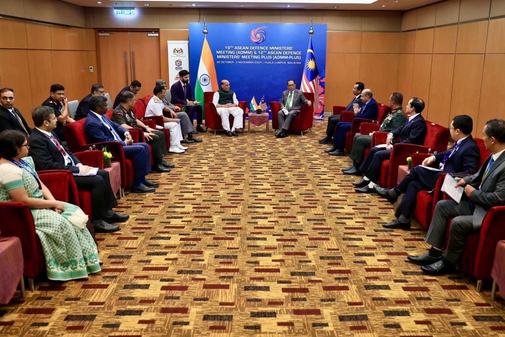 东盟防长会议 | 大马与印度和越南防长双边会谈