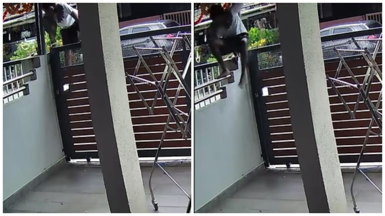 视频|男邻居白天翻铁门入屋 17岁少女独自在家被吓哭
