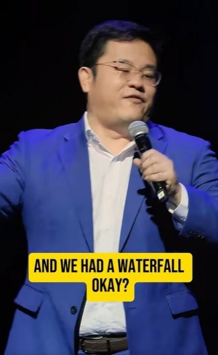 视频|调侃KLIA漏水惹怒网民 脱口秀演员遭呛“别当大马人!”