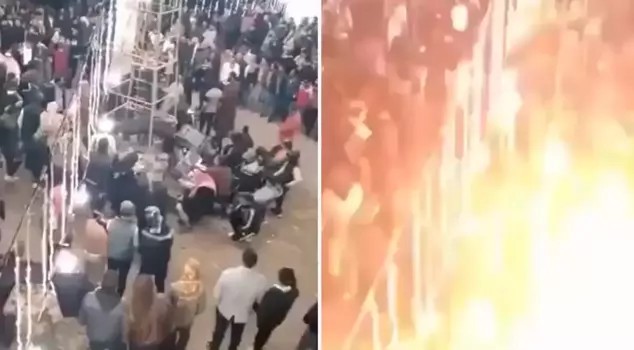叙利亚南部一婚礼现场发生爆炸致33人受伤