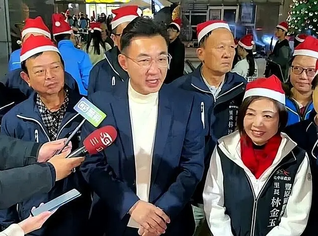 台立法院副院长江启臣宣布参选台中市长