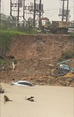 宋卡府发布洪水泥石流警报 合艾市学校紧急停课