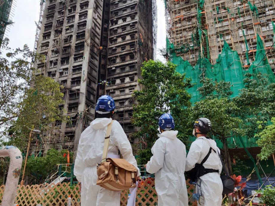 港府指棚网样本未达阻燃标准 拘13人涉误杀或鱼目混珠