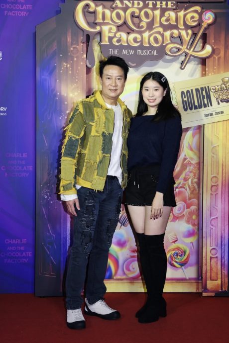 罕见同框亮相 刘锡明拒当爱女经纪人