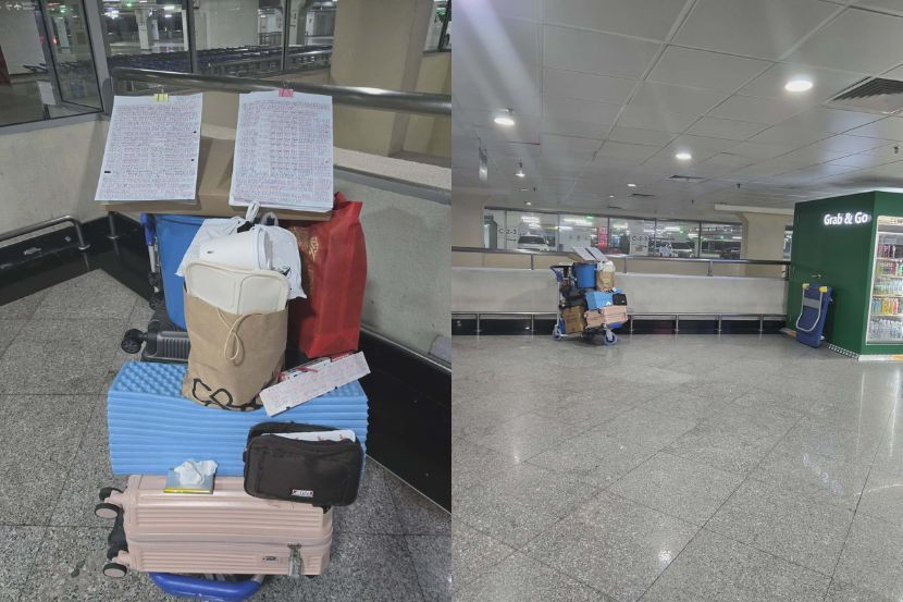 自MCO滞留 “住”停车场及餐馆区 警查外国人流浪KLIA