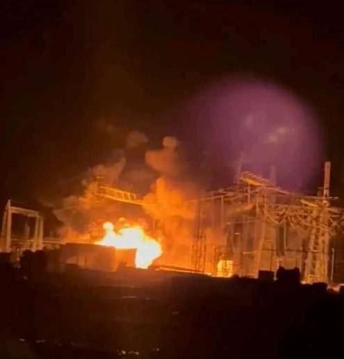 苏丹电厂遭无人机攻击2死 大城喀土穆苏丹港一片漆黑