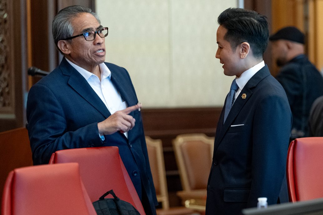 补图//安华主持内阁会议