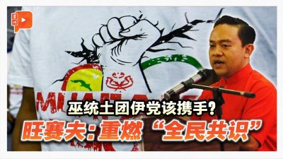 巫统土团伊党该携手？旺赛夫：重燃“全民共识”