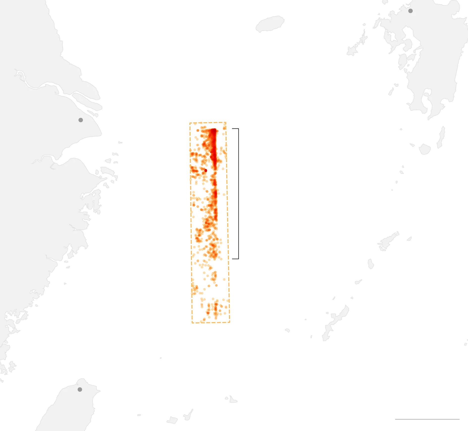 2000艘中国渔船在东海排出“470公里U字阵” 日本示警:海上民