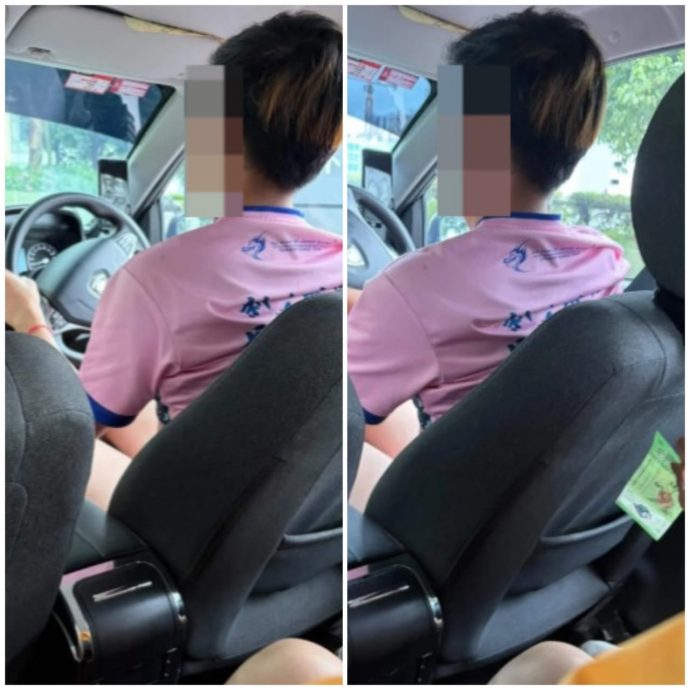 女子新山搭电召车 司机竟只穿内裤现身