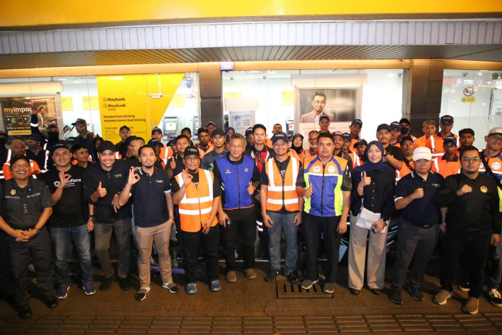 补图/大马固体废料管理机构跨年夜开42张违例通知