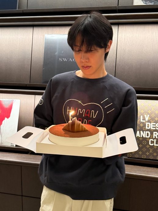 32岁生日暖捐逾80万 j-hope向社会传递温暖