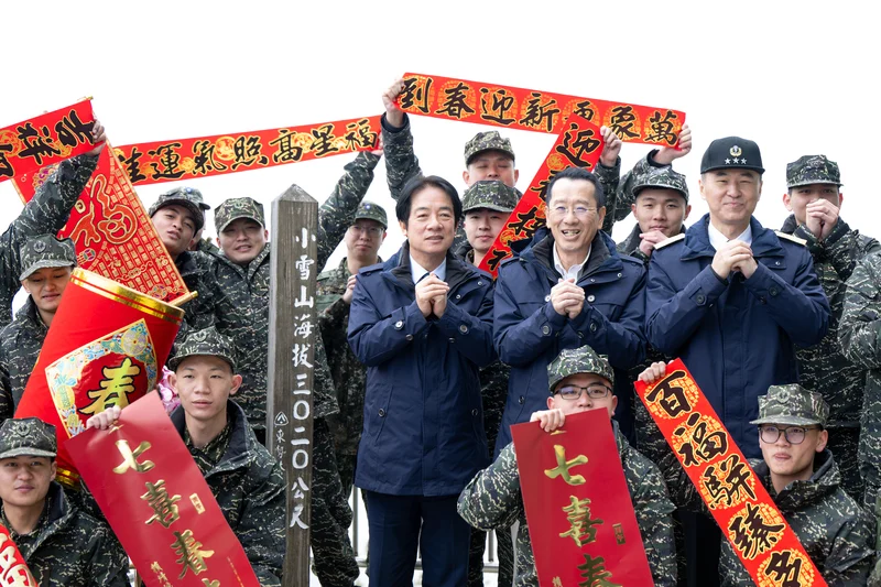 发表新年讲话 赖清德矢续强化台湾防卫