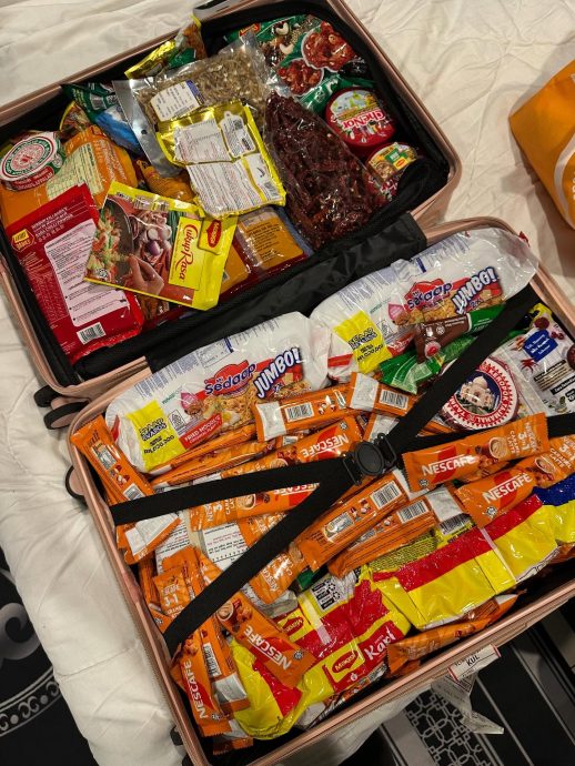 大马男旅游日本10天夸张 整个行李箱塞爆干粮!