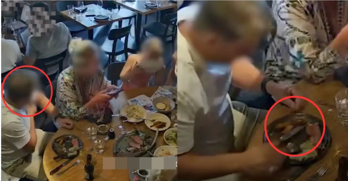 拔腋毛弄脏食物为吃霸王餐 店主公布录影证清白