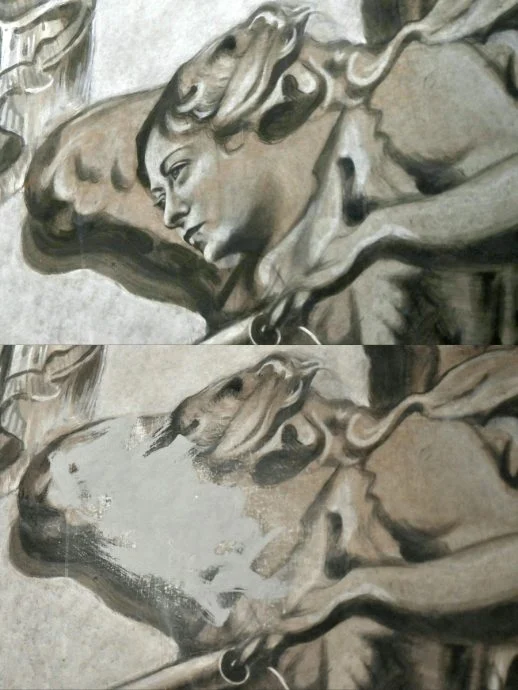 拼盘 意大利教堂壁画“撞脸”总理 艺术家认画中人是梅洛尼