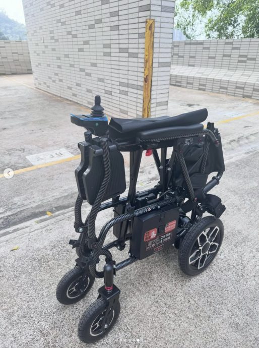 过年前爆意外动手术 朱敏瀚坐轮椅逛花市