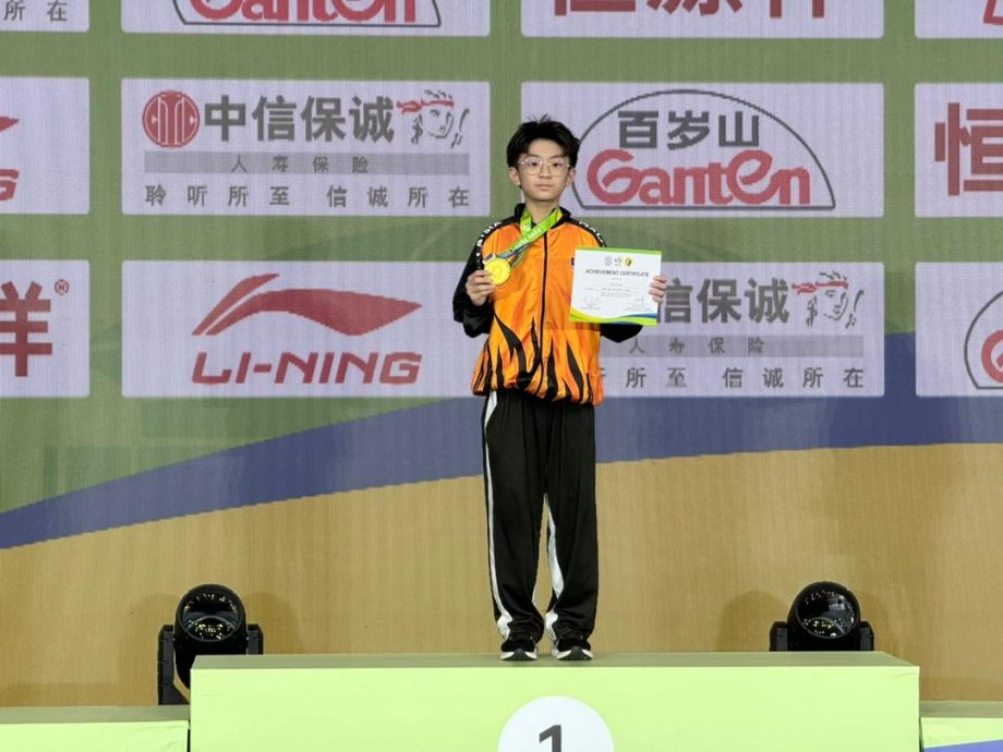 世青武术赛|大马前3日武出2金3银5铜 何景泰男剑术技压群雄