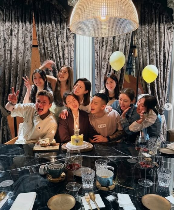 佘诗曼来马为梁靖琪庆生 陈山聪:Happy Gathering