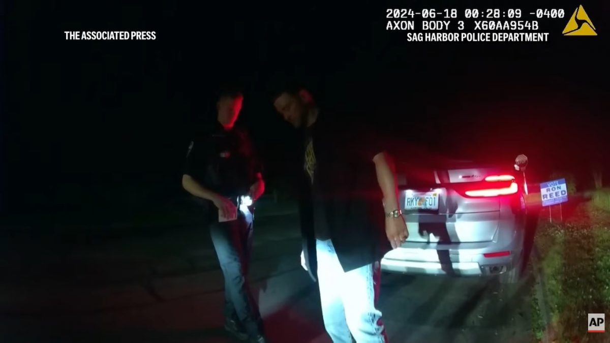 贾斯汀酒驾视频首曝光 警公开8小时逮捕过程