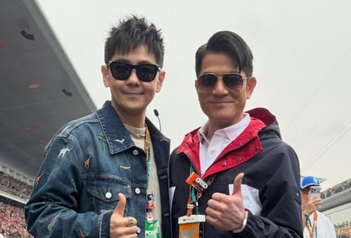与丁海寅于适同框斗帅 郭富城上海赛车场被包围