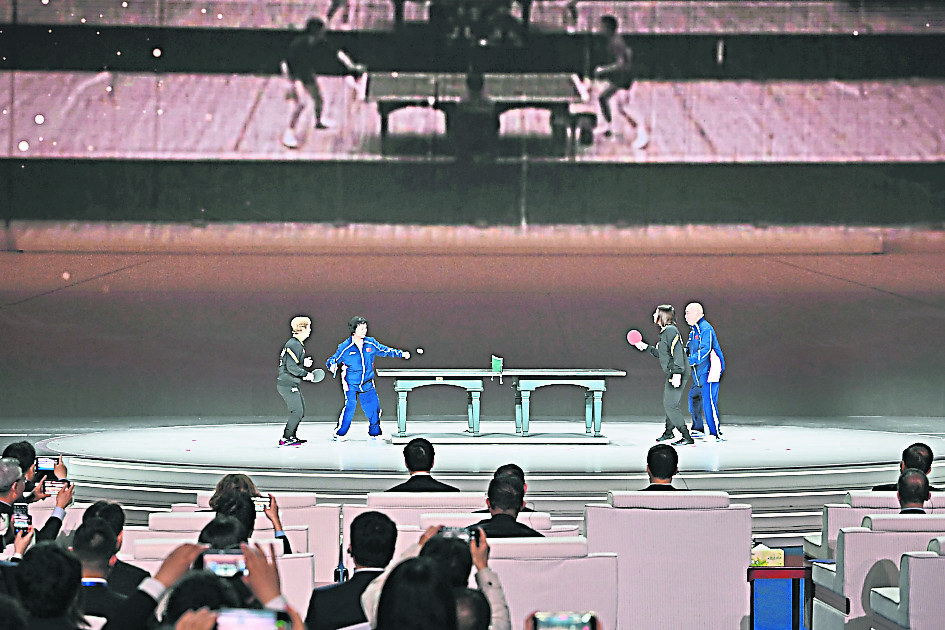 乒乓外交55周年 习吁青年推动中美关系