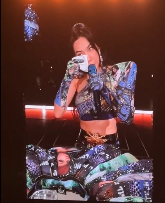 南京巡演吃青团泪忆奶奶 Ella披婚纱唱“淘汰三部曲”