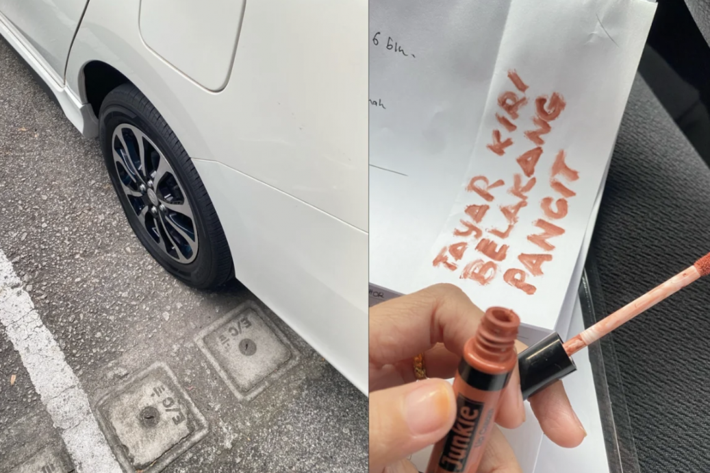 用唇釉写警示字条! 女子机智救人善举获赞