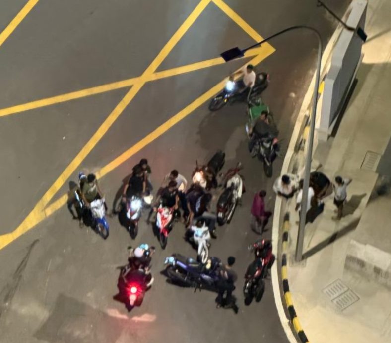 疑失衡跌落 陪飙摩托女生摔死