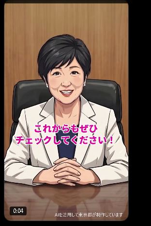 视频 | 东京推出「AI都知事Yuriko」 多语言分身上线