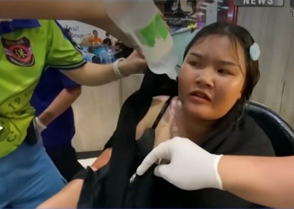 视频|泼滚油隔壁摊员工重伤 狠女竟辩称“被电线绊倒”!