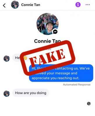 陈汇萍遭冒名开脸书 公众受促提高警惕