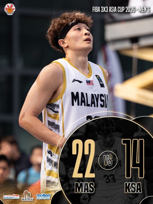 FIBA 3x3 亚洲杯篮球赛| 入选赛连挫澳门沙地 马男篮开局2连胜