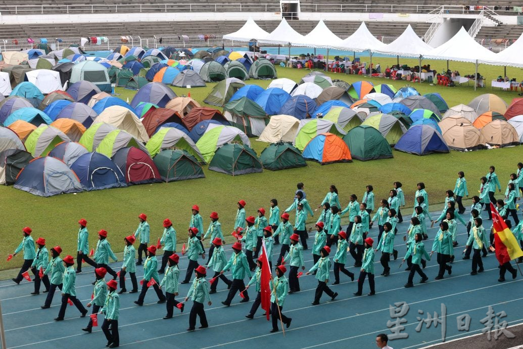 2100人扎营默迪卡体育场庆110周年 女童军协会破东盟及亚洲记录