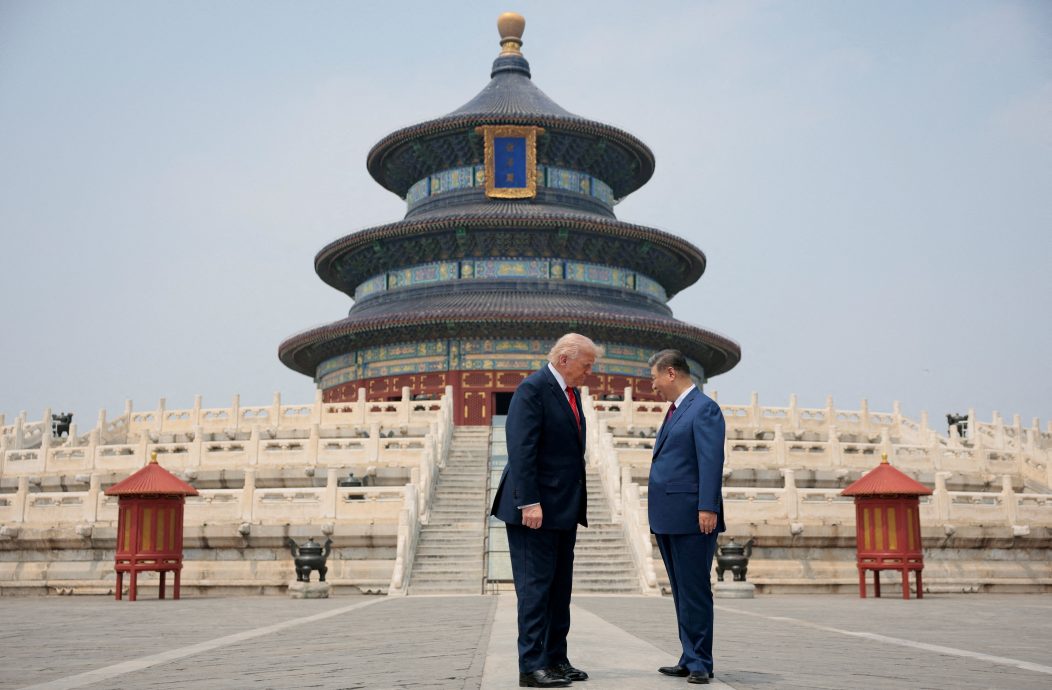 CHINA-USA/:U.S. President Trump visits China